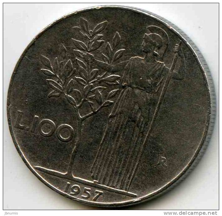 Italie Italia 100 Lire 1957 R KM 96.1 - 100 Lire