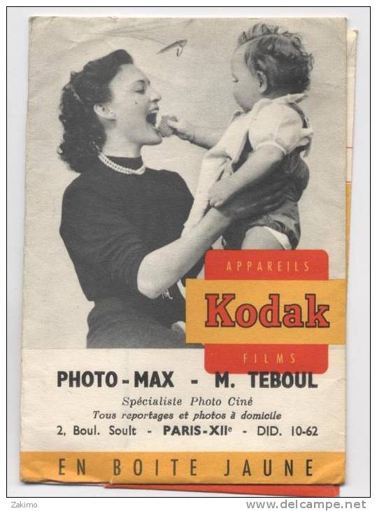 POCHETTE PHOTOS--kodak-paris -A80 - Supplies And Equipment