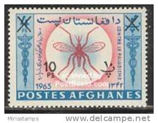 Afghanistan 1964 Malaria  Surcharge MNH - Afghanistan