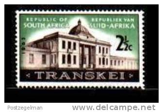 RSA ,1963, MNH Stamp(s) Transkei Parliament Nr. 338 - Unused Stamps