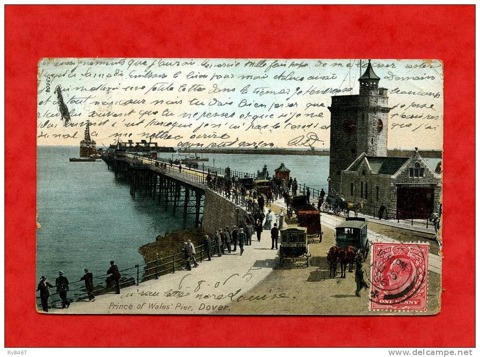 * ROYAUME UNI-Prince Of Wales´ Pier, DOVER(Attelages De Chevaux)-1906 - Dover