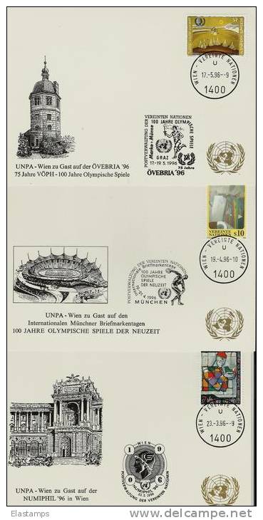 = Uno Wien1996 GS*3 - Lettres & Documents