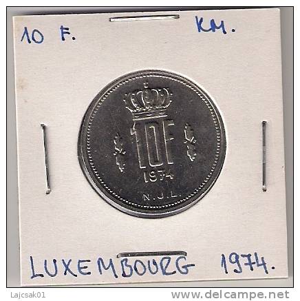 A9 Luxembourg 10 Francs 1974. UNC/AUNC - Luxembourg