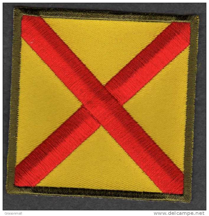 US Army 63rd Cavalry Division Shoulder Sleeve Insignia EMBROIDERY Patch - Scudetti In Tela