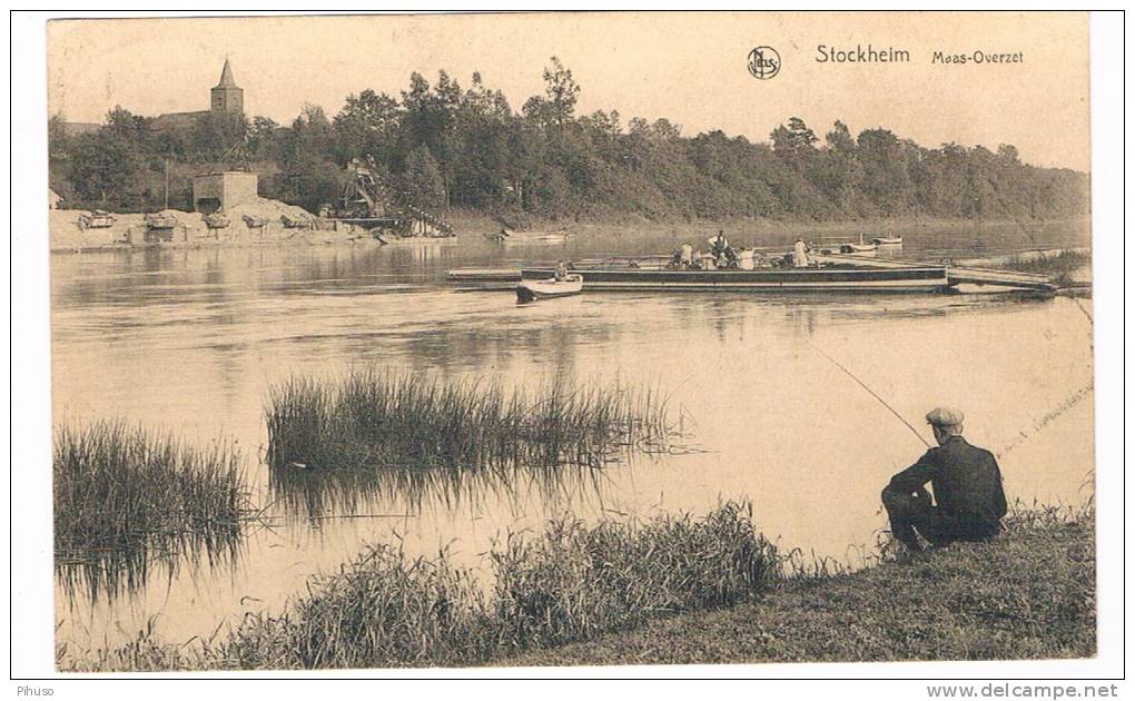 B4317   STOCKHEIM : Maas-Overzet ( Ferry, Pont) - Dilsen-Stokkem