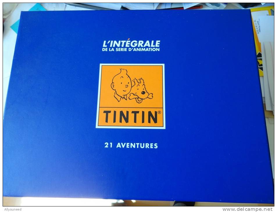 HERGE / MOULINSART 1997 EDITION COLLECTOR L´INTEGRALE DE LA SERIE D´ANIMATION TINTIN - Tim & Struppi