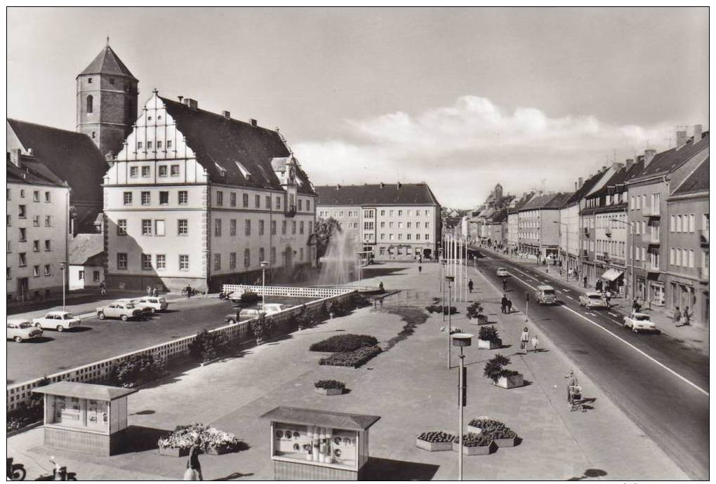 Ak Eilenburg, Rathaus Und Markt - Eilenburg