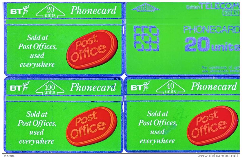 Royaume-Uni BT Phonecard Lot 40+ 100+200 Units   Vide Et TTB **** Collections  RARES**** - Collections