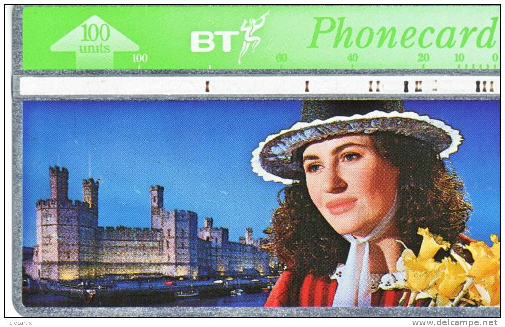 Royaume-Uni BT Phonecard  100 Units Caernarvon  CastleVide Et TTB **** Collections  RARES**** - Colecciones