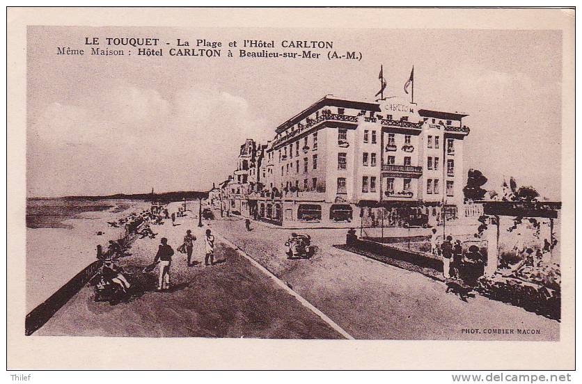 Le Touquet 70: La Plage Et L'Hôtel Carlton - Le Touquet