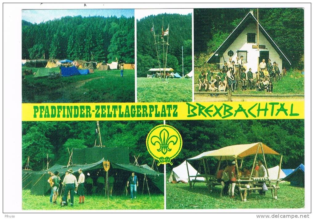 D3768     BENDORF/SAYN : Pfadfinder Zeltlagerplatz Brexbachtal ( Scouting) - Mayen