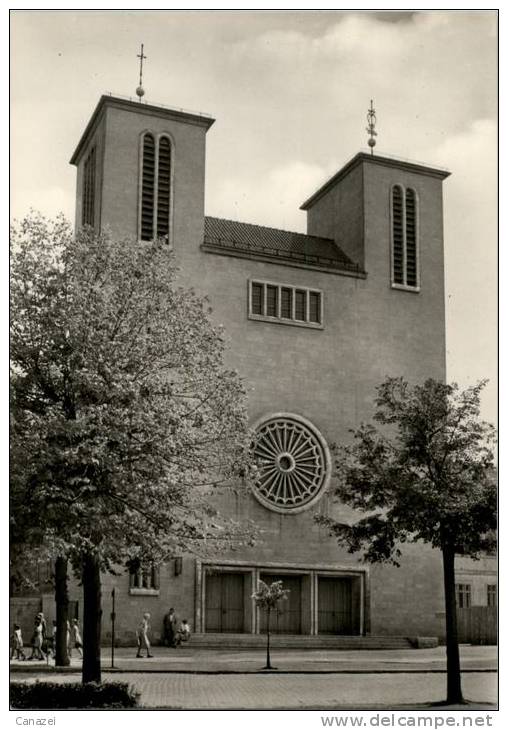 AK Naumburg, Katholische Kirche St. Peter Und Paul, Ung, 1965 - Naumburg (Saale)