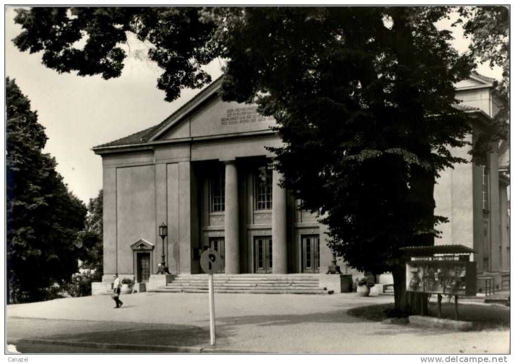 AK Neustrelitz, Friedrich-Wolf-Theater, Gel, 1979 - Neustrelitz