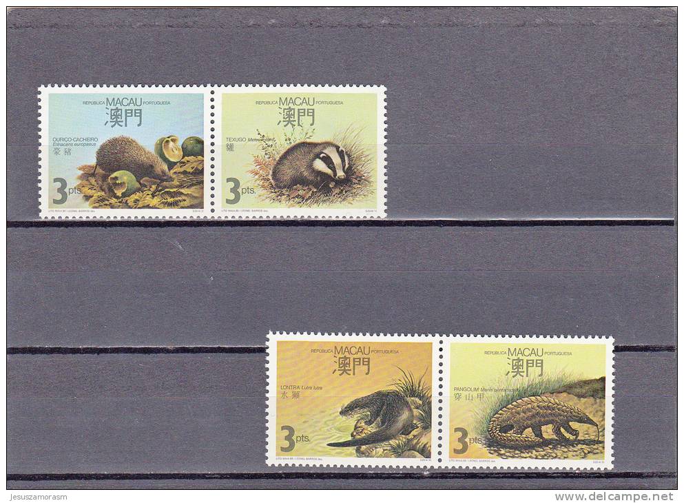 Macau Nº 560 Al 563 - Unused Stamps