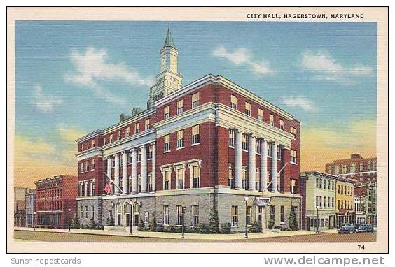 Maryland Hagerstown City Hall - Hagerstown