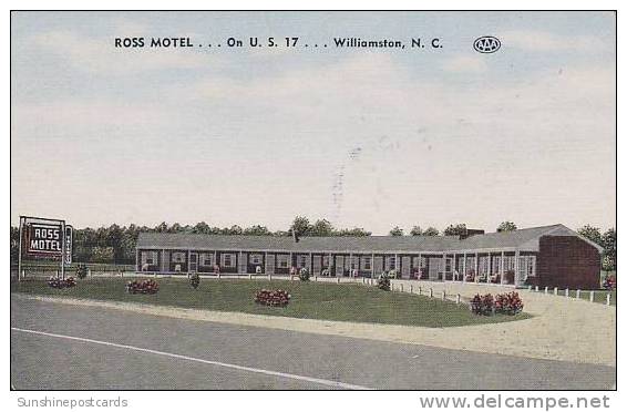 North Carolina Williamston Ross Motel - Wilmington