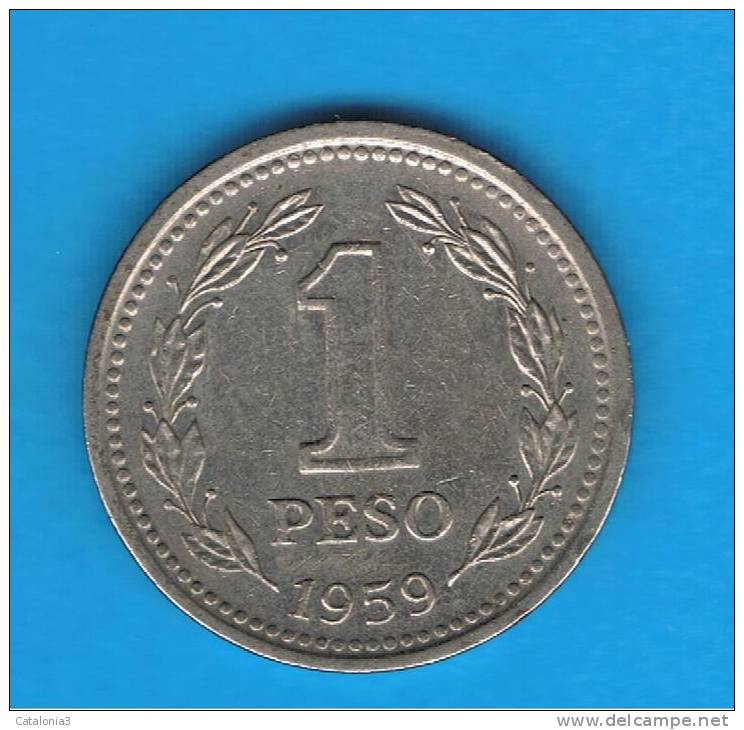ARGENTINA -  1 Peso 1959   KM32 - Argentine