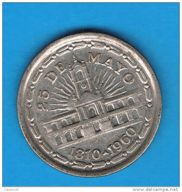 ARGENTINA -  1 Peso 1960   KM33 - Argentine