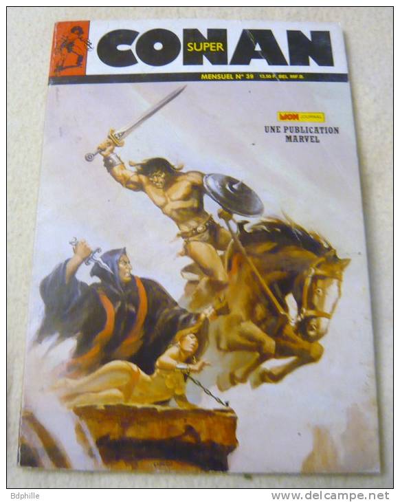 Super Conan N° 39 Decembre 1988  BE - Conan