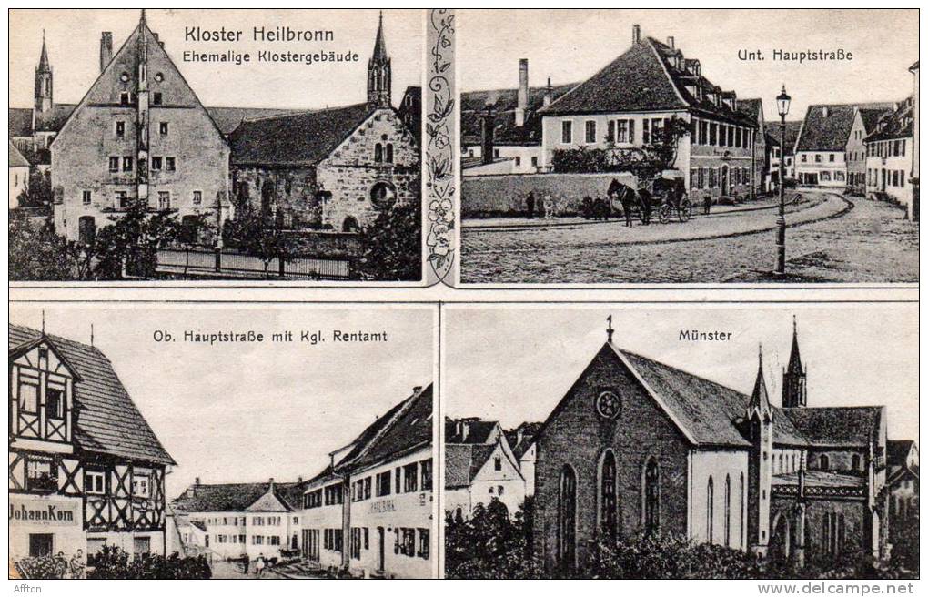 Kloster Heilbronn 1910 Postcard - Heilbronn