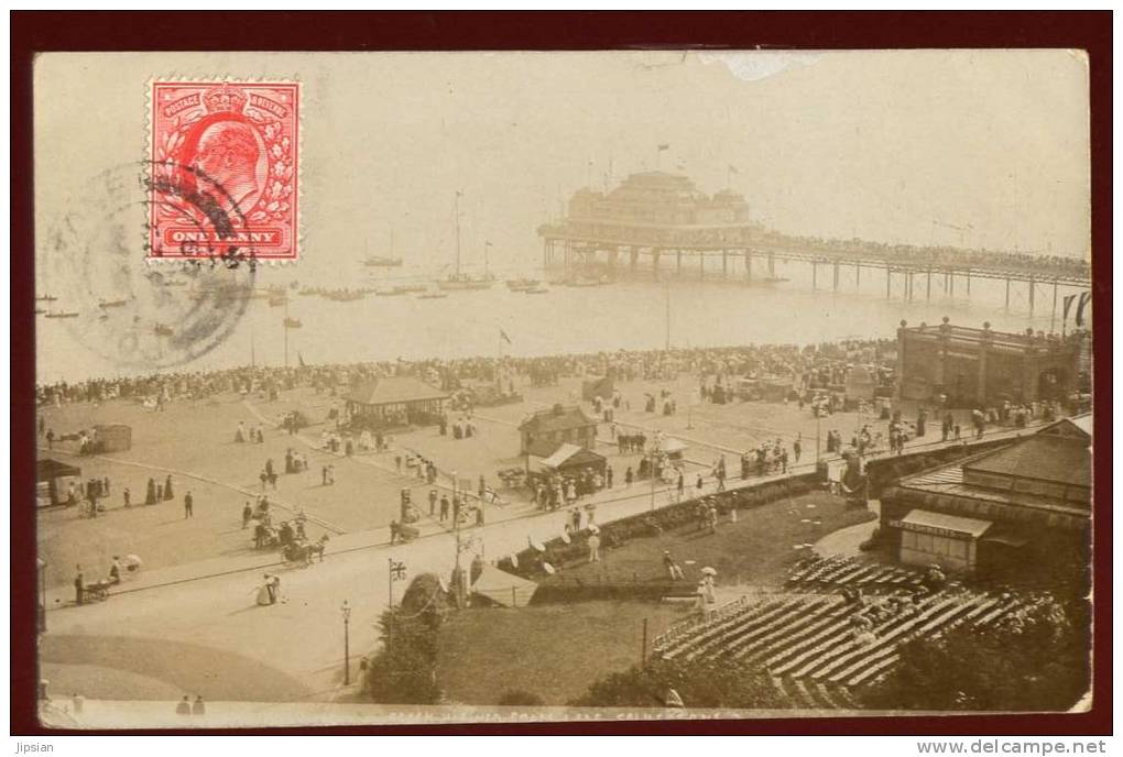 Cpa  Carte Photo Le Port De Folkestone    CAR3 - Folkestone