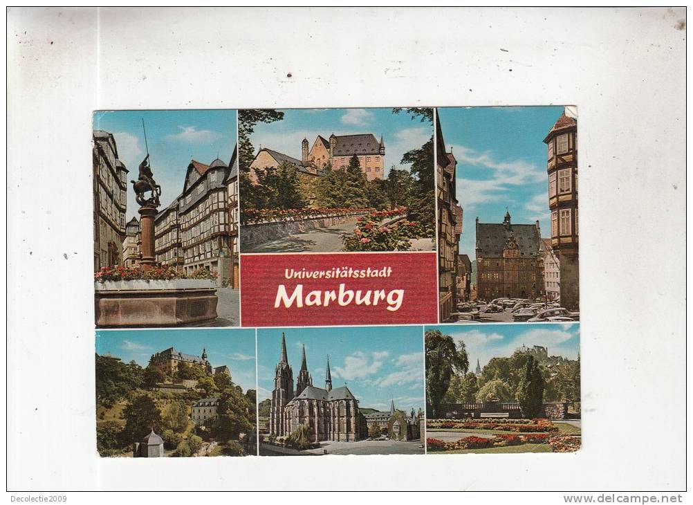 BT11504 Unibersitatsstadt Marburg     2 Scans - Marburg