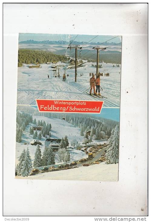 BT11640 Feldberg Am Seebuck Und Gragenmatt  Ski   2 Scans - Feldberg