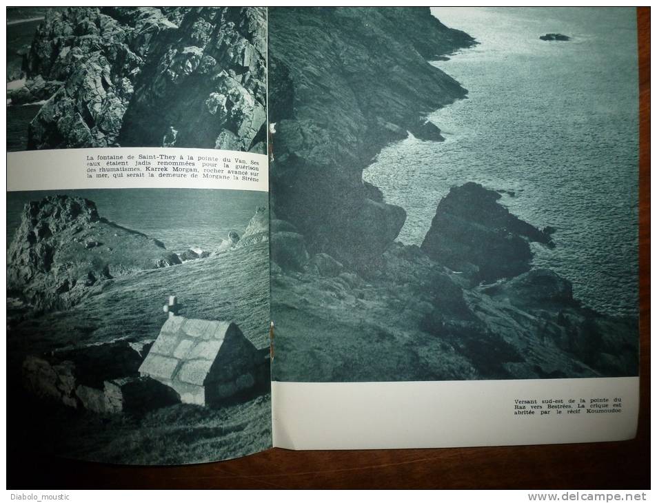 1952  La Pointe Du Raz Par Henri Queffelec..Photographies De Jos Le Doare - Bretagne