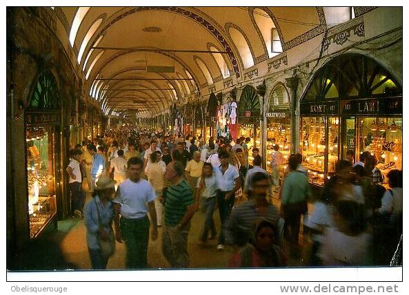 TURQUIE ISTANBUL  INTERIEUR GRAND BAZAR ANIMATION - Turchia