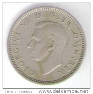 GRAN BRETAGNA 6 PENCE 1951 - H. 6 Pence