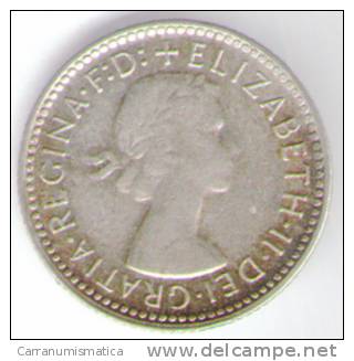 AUSTRALIA SIXPENCE 1962 AG - Sixpence