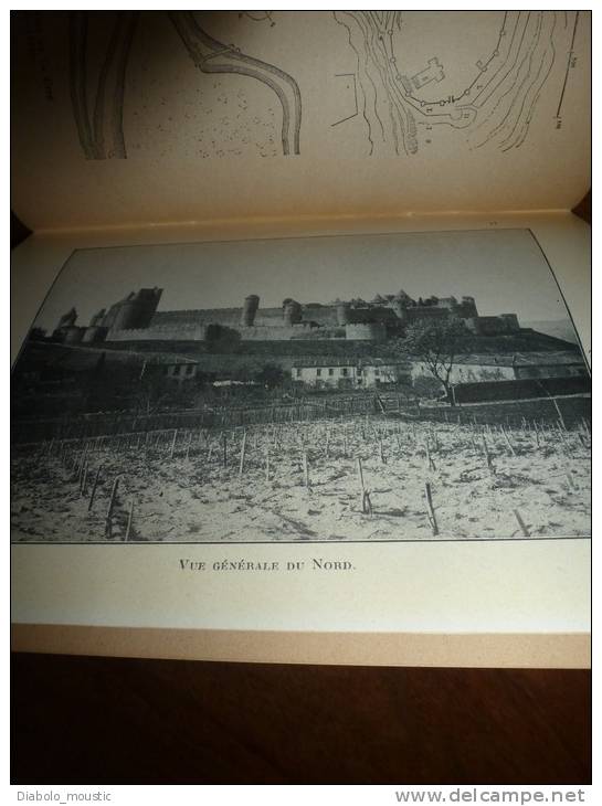 La Cité De CARCASSONNE Par Viollet-Le-Duc , éditions Albert Morancé - Languedoc-Roussillon