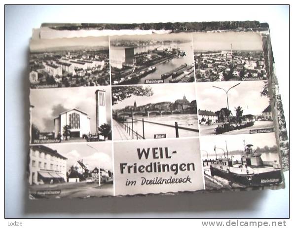 Duitsland Deutschland Allemagne Germany BW Weil Friedlingen - Weil Am Rhein