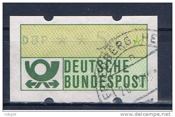 D Deutschland 1981 Mi 1 Automatenmarke 50 Pfg - Machine Labels [ATM]