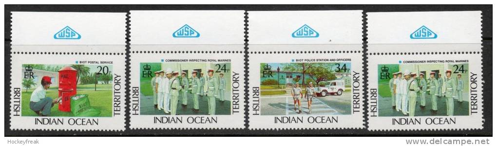 British Indian Ocean Territory 1991 - BIOT Administration SG111-114 MNH Cat £11+ SG2015 - See Note - Territorio Britannico Dell'Oceano Indiano