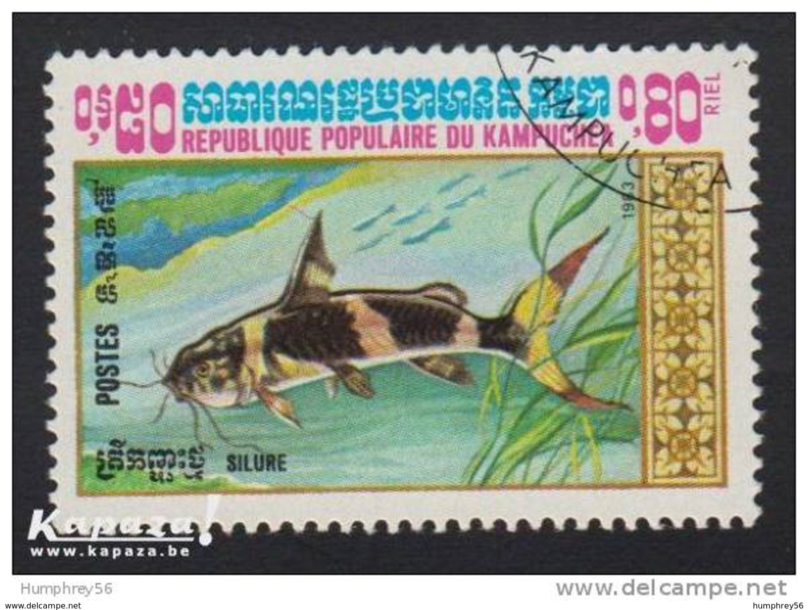 1983 - KAMPUCHEA - Y&T 428 [Pseudomystus Siamensis] - Kampuchea