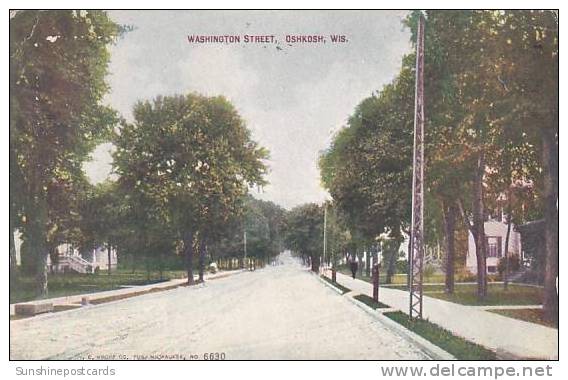 Wisconsin Oshkosh Superior Street 1912 - Oshkosh