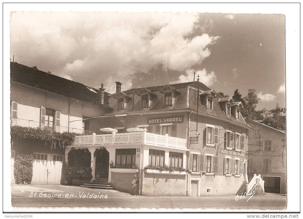 Isère - 38 - St Saint Geoire En Valdaine - Hotel Varrel Ed Fousset Et Photo Oddoux Grenoble - Saint-Geoire-en-Valdaine