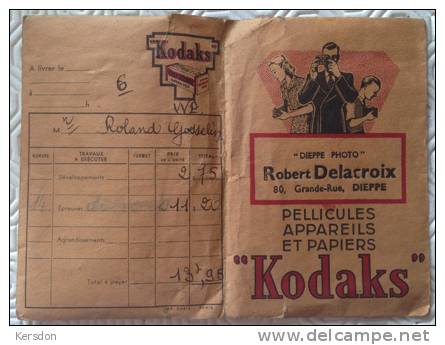 Kodaks - Pochette Pour Films - RARE - Supplies And Equipment