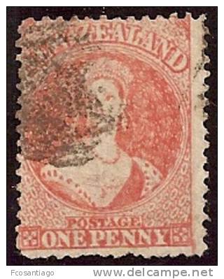 NUEVA ZELANDA 1864/66 - Yvert #30 - VFU - Used Stamps