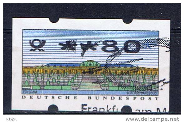 D Deutschland 1993 Mi 2.2.3 Automatenmarke 80 Pfg - Machine Labels [ATM]