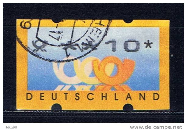 D Deutschland 1999 Mi 3.2 Automatenmarke 10 Pfg - Machine Labels [ATM]