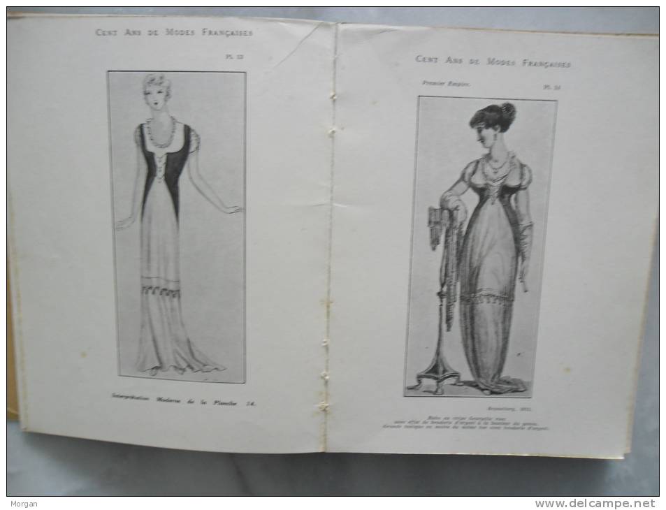 MODE 1932, COSTUMES - CENT ANS DE MODES FRANCAISES, ROBES DU SOIR  1800 / 1900 - 1901-1940