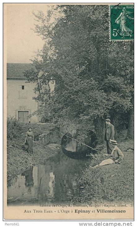 ÉPINAY SUR ORGE - Aux Trois Eaux - L'Orge à EPINAY ET VILLEMOISON - Epinay-sur-Orge