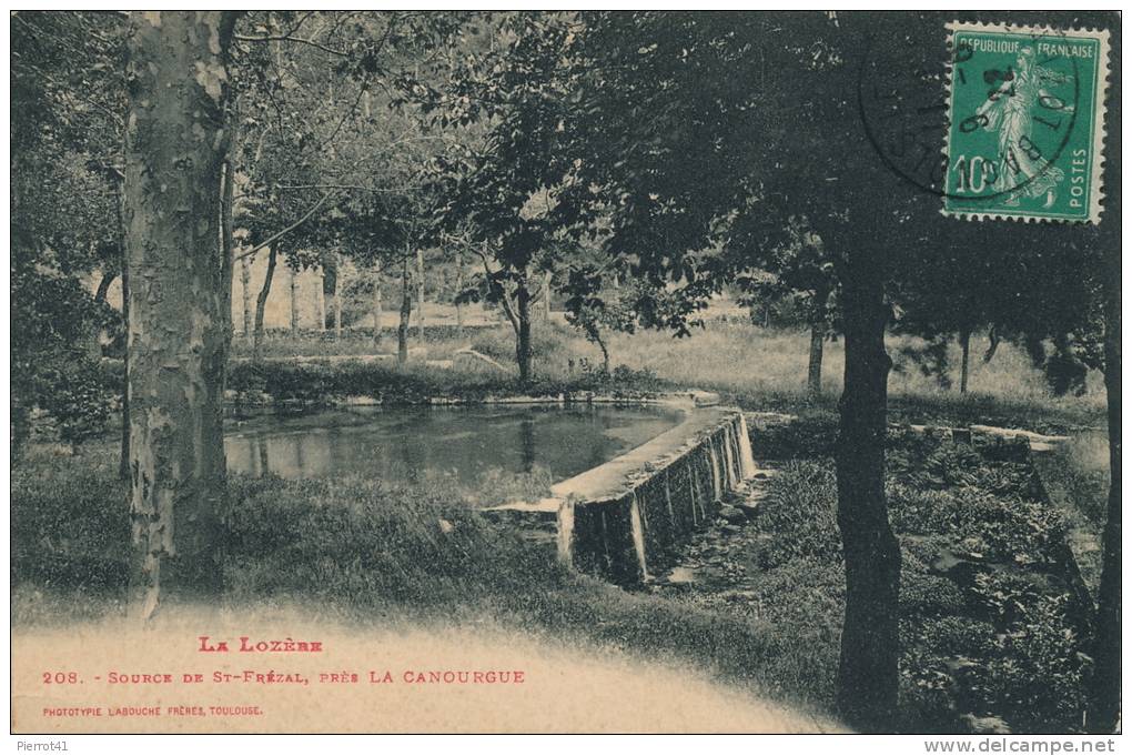 Source De SAINT FRÉZAL, Près LANOURGUE - Autres & Non Classés