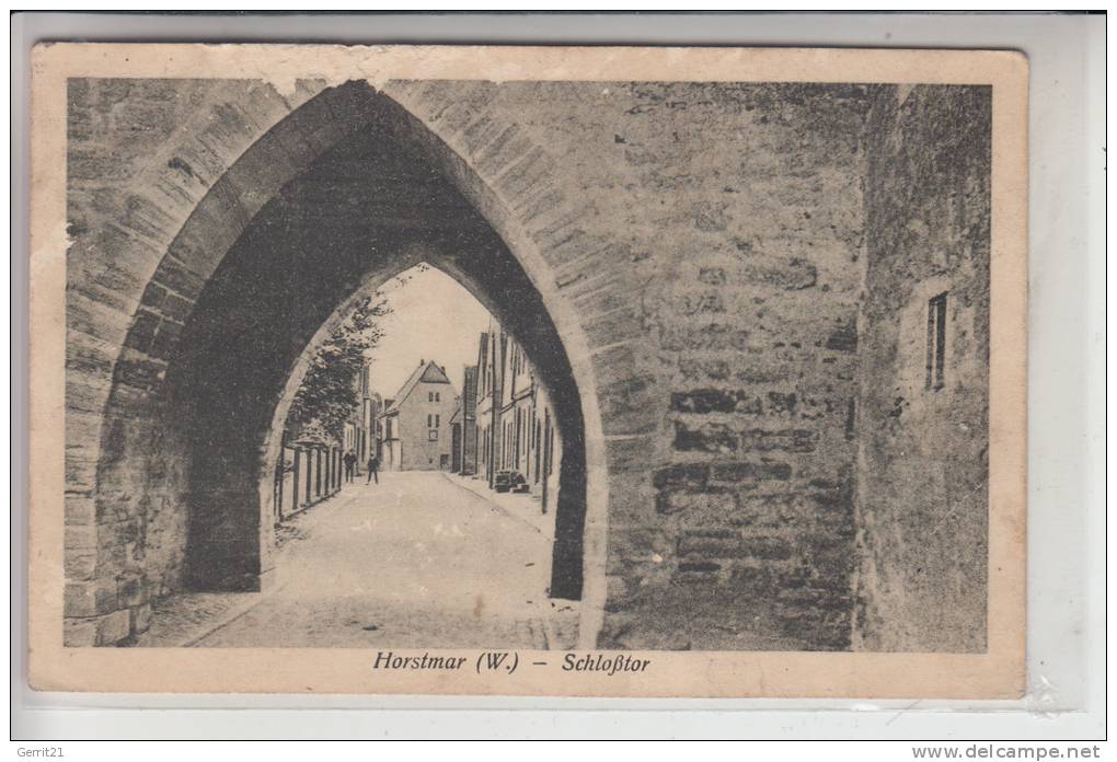 4435 HORSTMAR, Schlosstor, Briefmarke Fehlt - Steinfurt