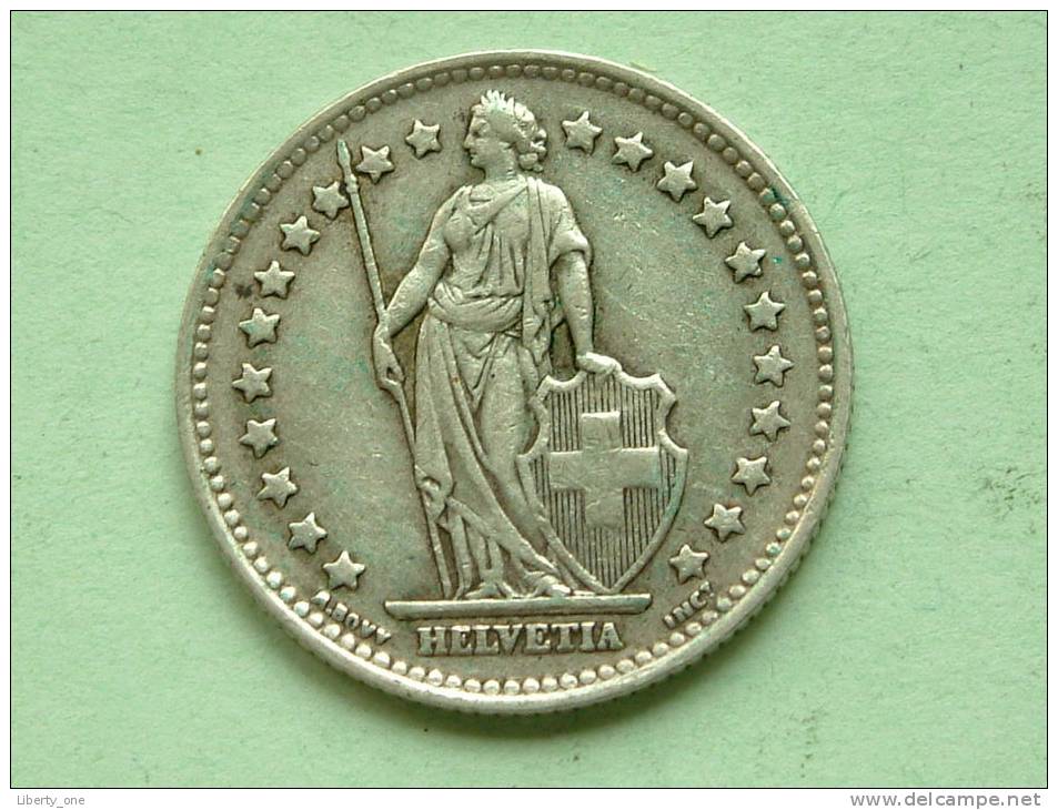 1944 Silver 1 FRANC / FRANK - KM 24 ( Uncleaned Coin / For Grade, Please See Photo ) ! - Autres & Non Classés