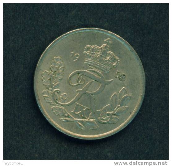 DENMARK - 1958 25o Circ. - Denmark