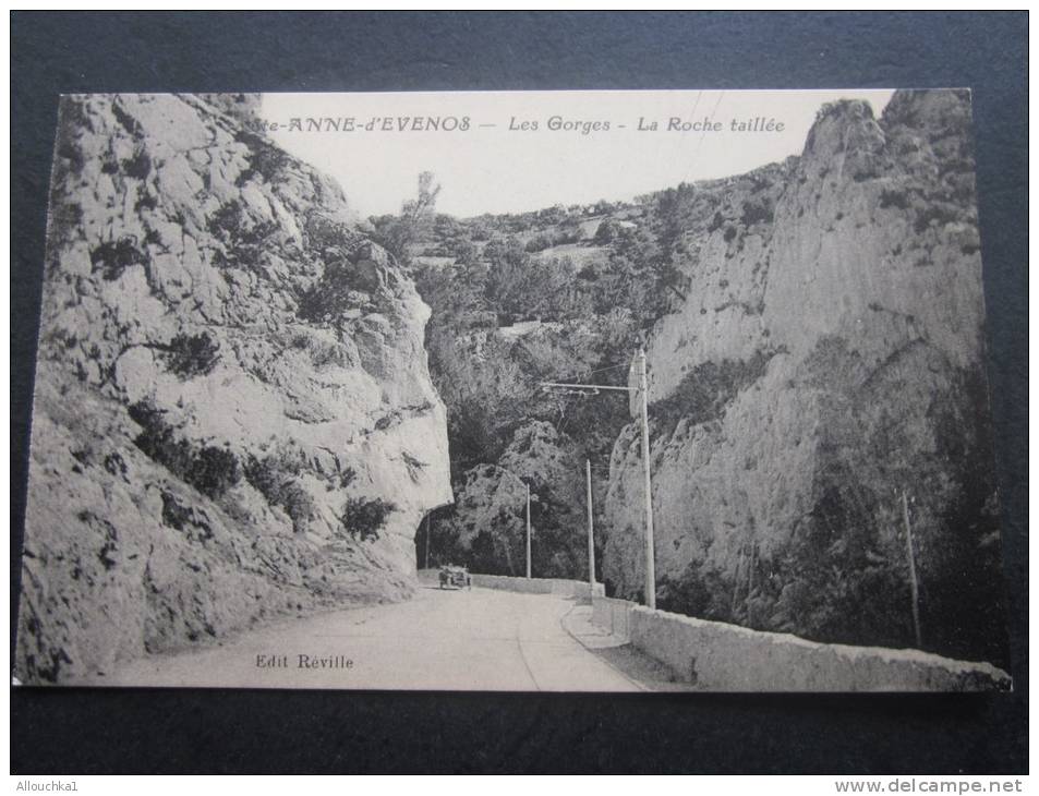 1909 CPA: Sainte-Anne D'evenos (Var)pour Les Gorges-la Roche Taillée - Other & Unclassified