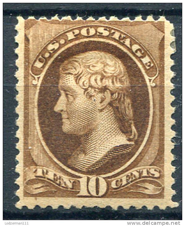 US 1882 Re-engraved - Sc.209 MH (orig. Gum) Perfect (VF) - Nuovi